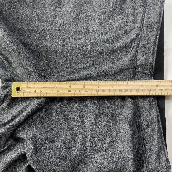 PINK Victorias Secret Womens Athletic Capri Leggings Sz Small Mesh Accent Gray - Picture 7 of 8